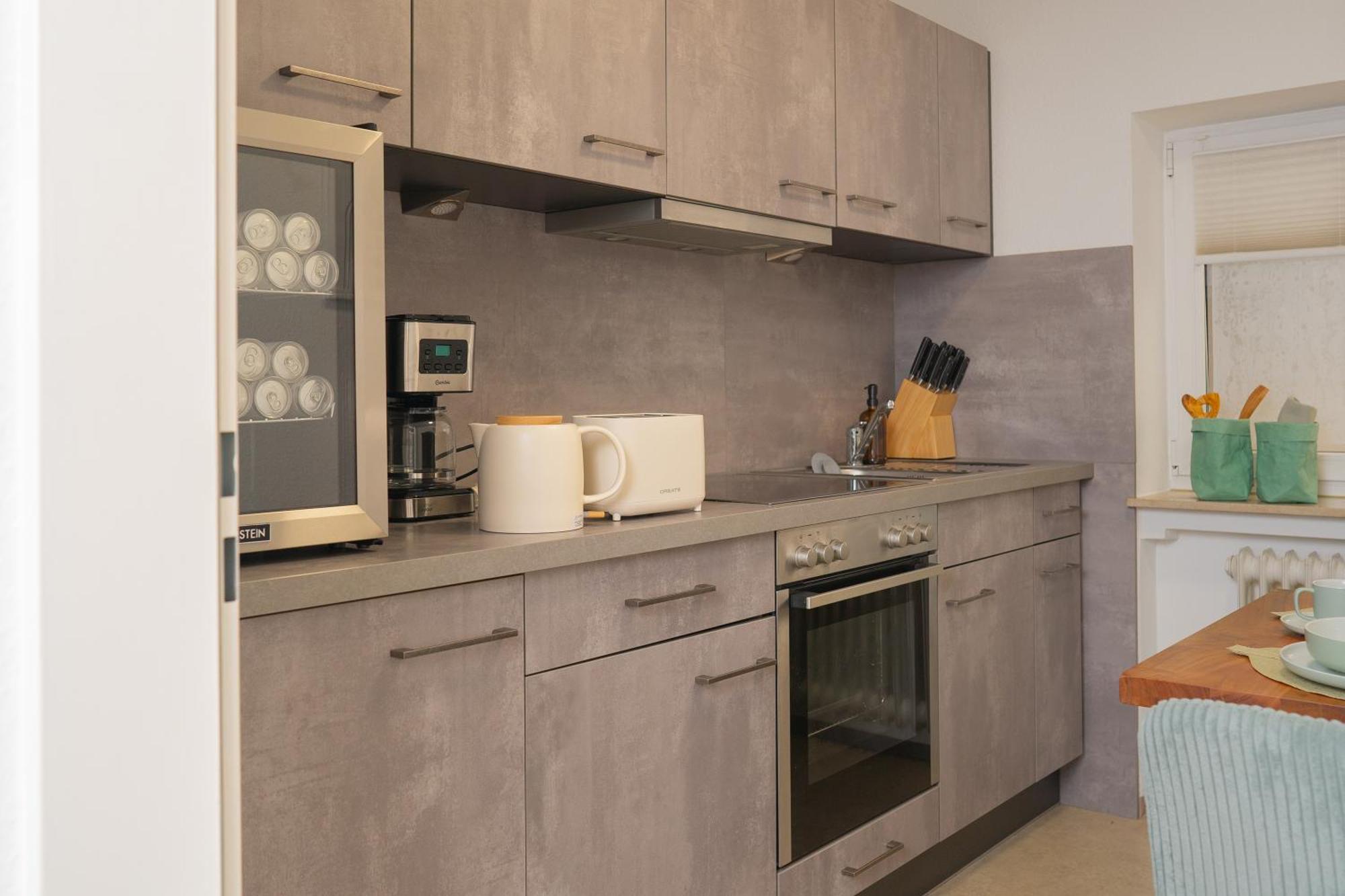 Einzigartiges Scandi Apartment - Innenstadt Mit Parkplatz, Balkon & Wlan - Perfekt Fuer Radfahrer Riedlingen Ngoại thất bức ảnh